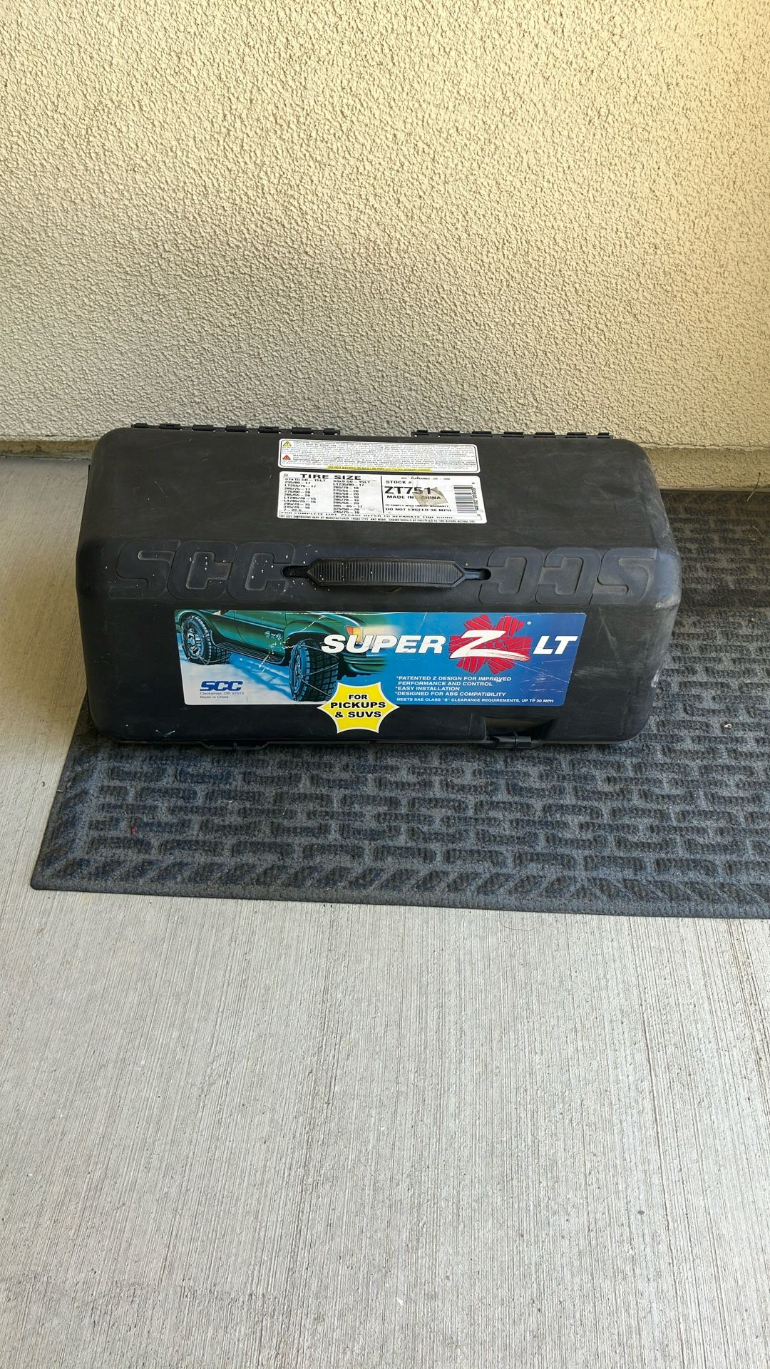 Unopened Tire Chains