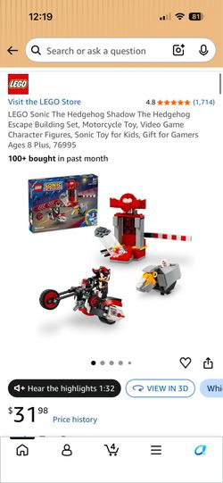 Lego Sonic set #76995