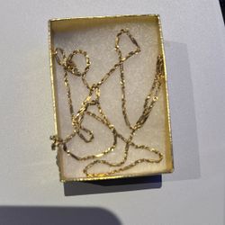 2.5 MM 10 K Milano  Gold Chain  