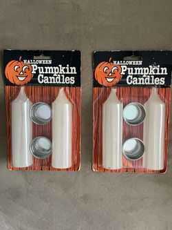 Pumpkin Candles