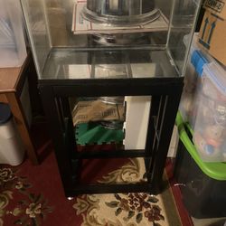 Used 10 Gallon Fish Tank With Stand