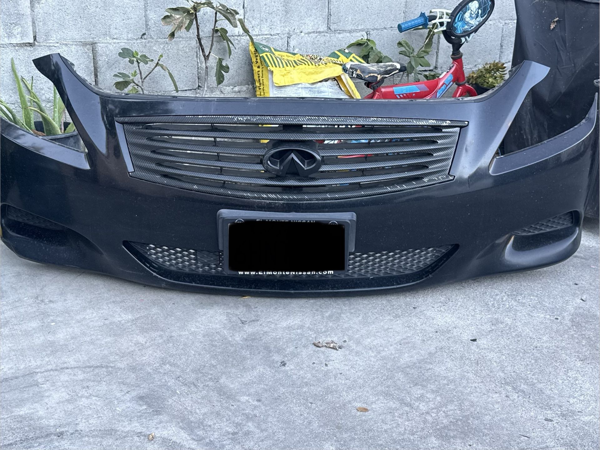 G37 Coupe Bumper 