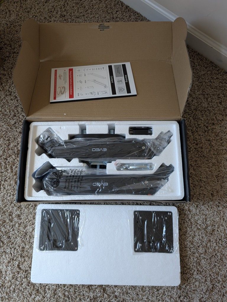 EVEO Premium Dual Monitor Mount