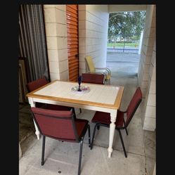 Chairs And Tables $59 🎁🎈🍀🎁 Dining Furniture, Kitchen Dining, House Furniture, House Items 