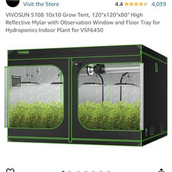 Vivosun 120 X 120 X 80 Grow Tent 