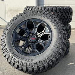 Brand New Set Of 4 17" Toyota TRD Pro Style Wheels And Tires 
