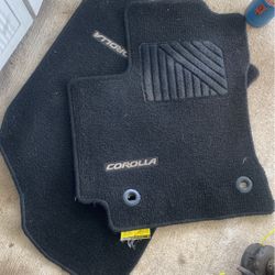 2019 Toyota Corolla Carpet Floor Mats Original 