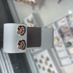 Hello Kitty 14k Earrings 