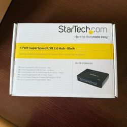 StarTech 4 Port Super Speed USB 3.0 Hub 