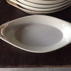 Vertex China Oval Bakeware /au Gratin/welsh rarbit