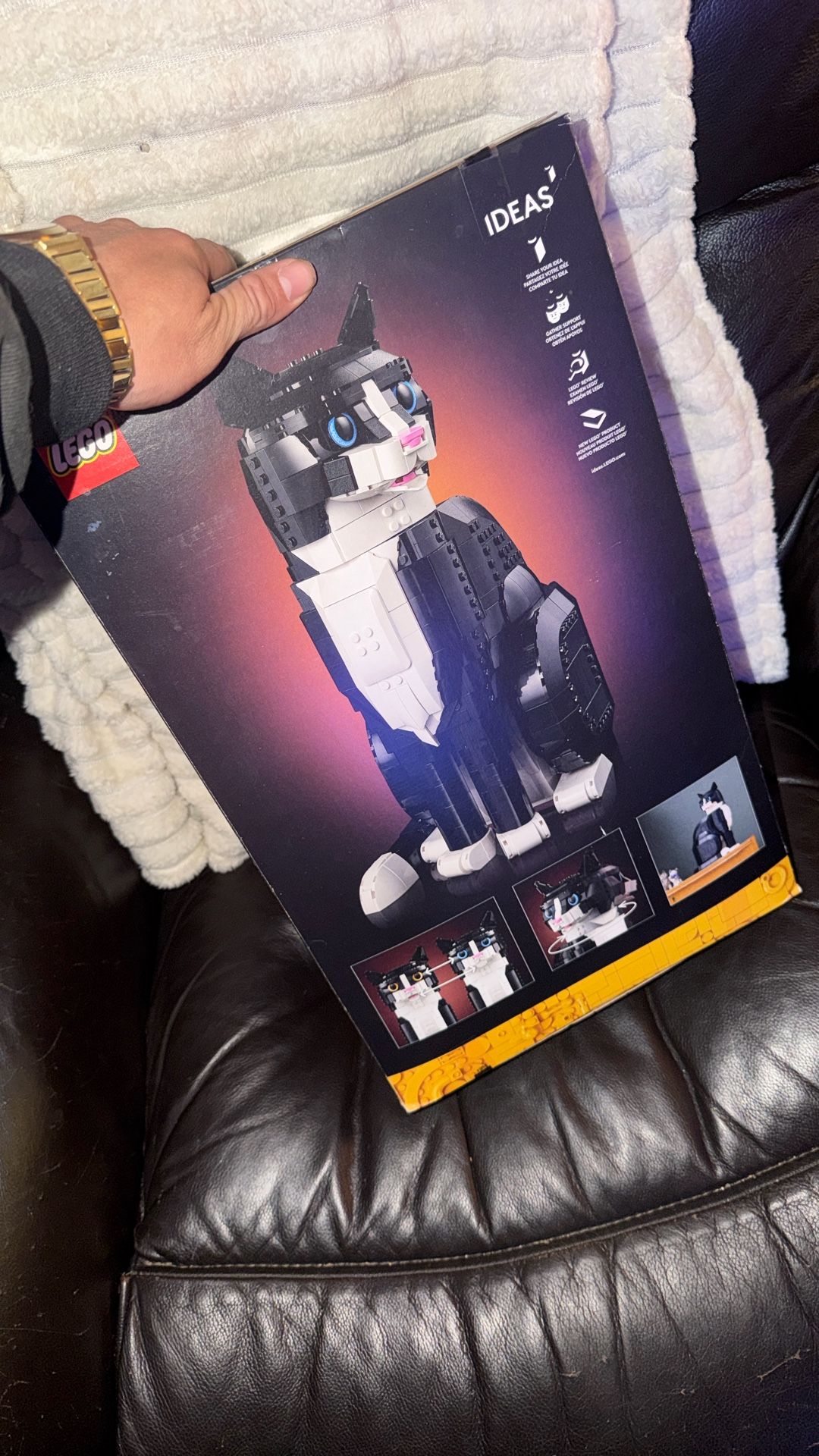 Lego Cat (Tuxedo Cat) Brand: Lego