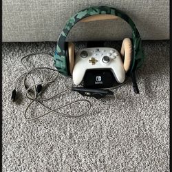 Nintendo Gaming Headset And Wireless Controller!!