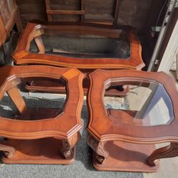 Coffee Table And Side Tables