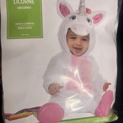 Infant Unicorn Costume 6-12 months NEW