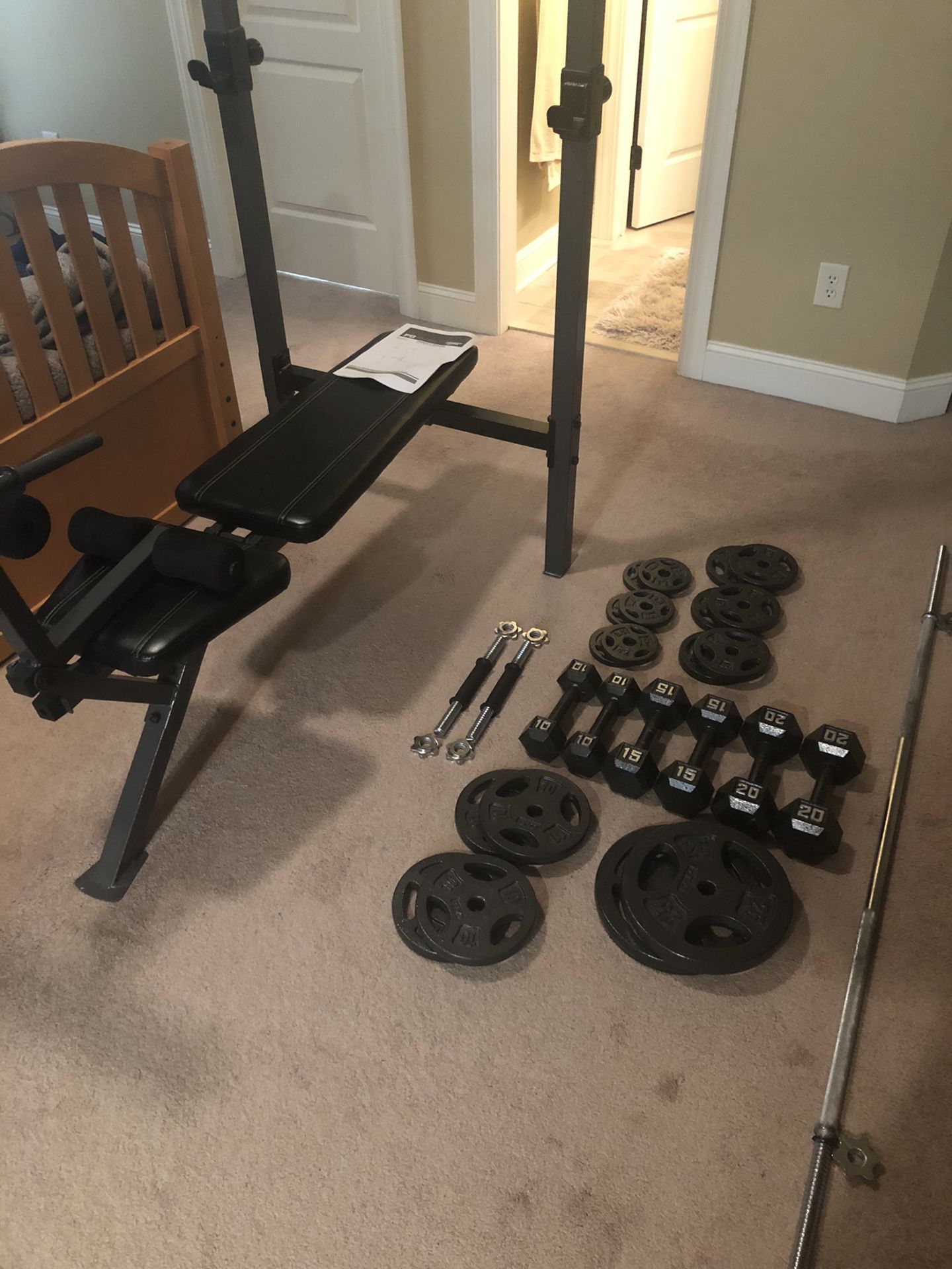 Weight and workout set