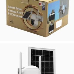 Moes Smart Solar Energy Alert PTZ Camera 