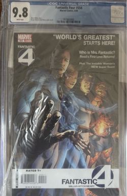 Marvel comic book cgc 9.8