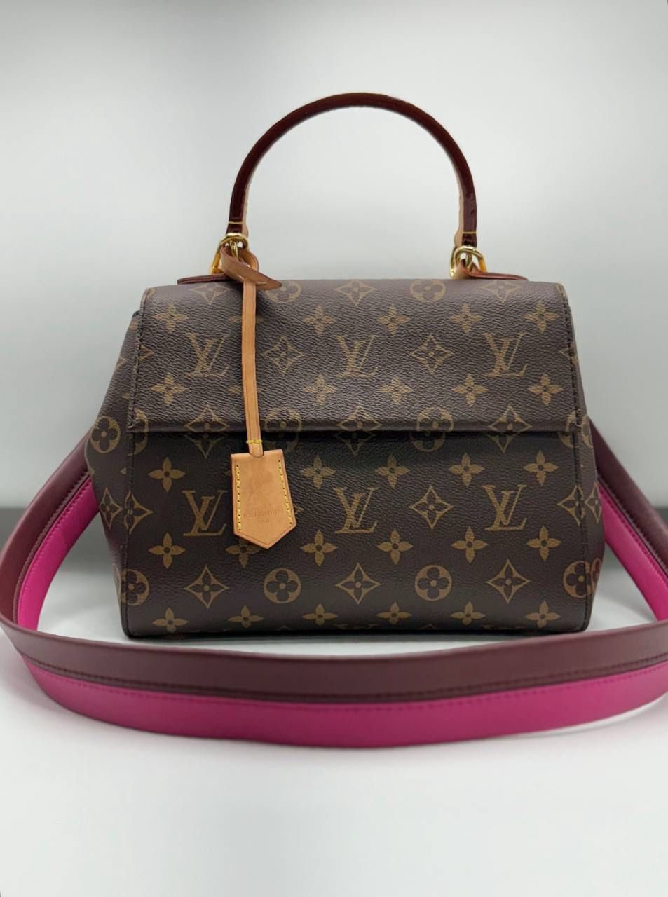 LOUIS VUITTON Cluny BB 2way crossbody Shoulder Bag M42738 Monogram