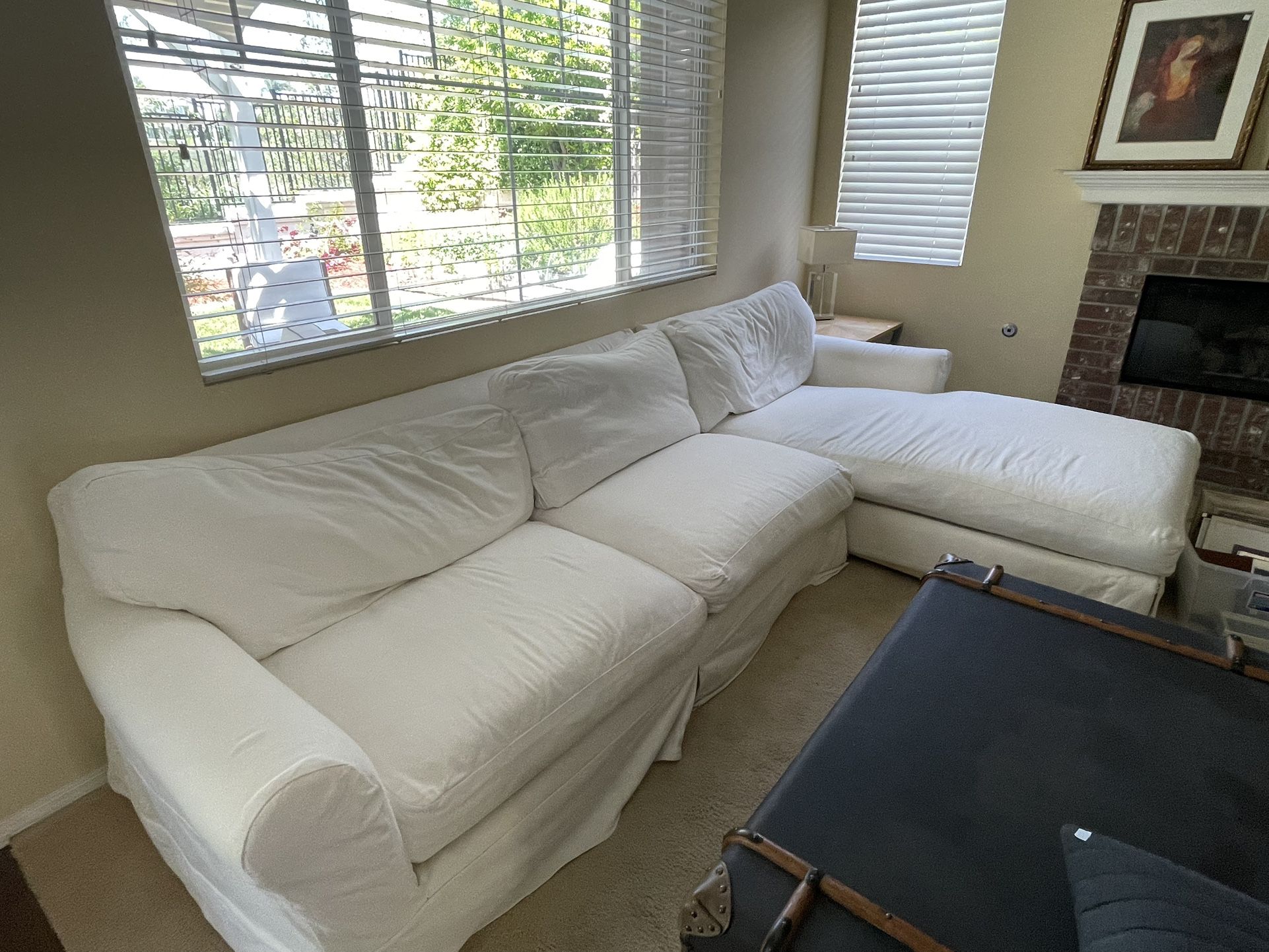 Restoration Hardware sofa