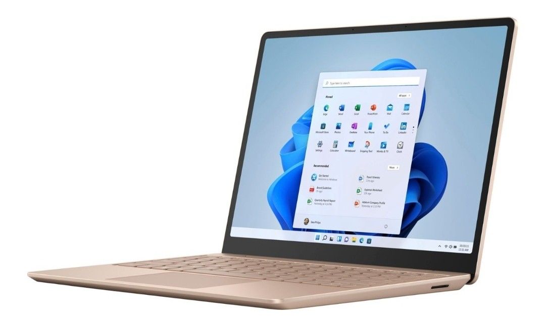 Microsoft - Surface Laptop Go - 12.4" Touch-Screen - Intel 10th Generation Core i5 - 8GB Memory - 128GB Solid State Drive Model:THH-00035. Like new,