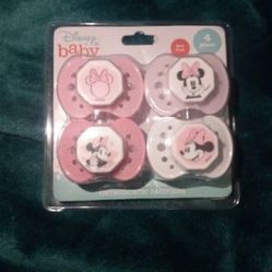 Minnie Mouse Pacifiers 