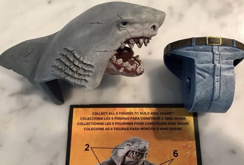 King Shark BAF Head and Lower Torso from DC Multiverse Professor Zoom Flash TV Show