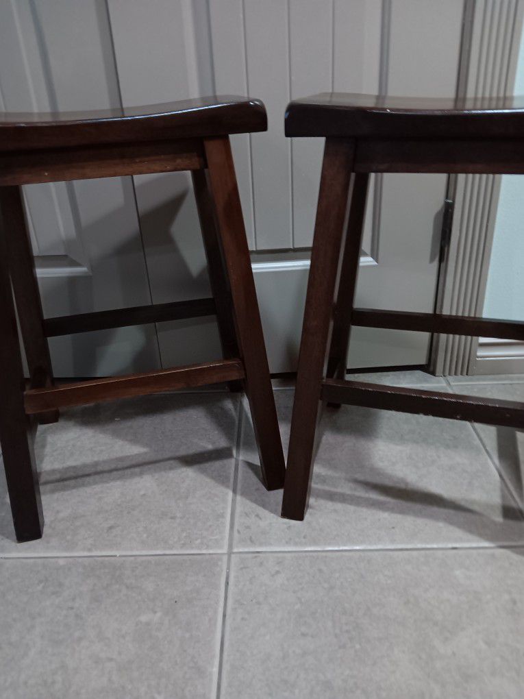 Two Stools, Very Sturdy