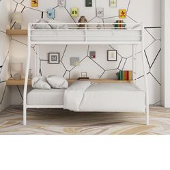 New In Box Metal Twin Over Full Bunk Bed 🛌 Mattresses Not Included