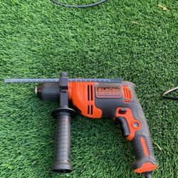 BLACK+DECKER Hammer Drill, 6.5-Amp, 1/2-Inch (BEHD201) 
