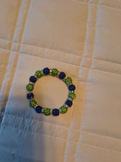 Green and Blue Bracelet