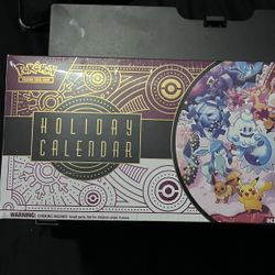 Pokemon Holiday Calendar Box