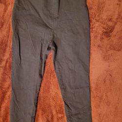NWOT WOMENS NEW DAY CAPRIS MAROON SIZE 2