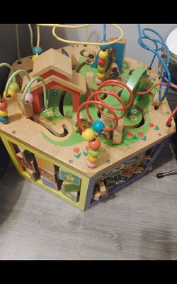 Wooden Toddler Playset
