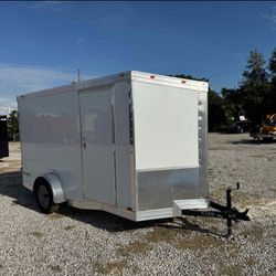 New 6×12 CYNERGY CARGO Enclosed Trailer