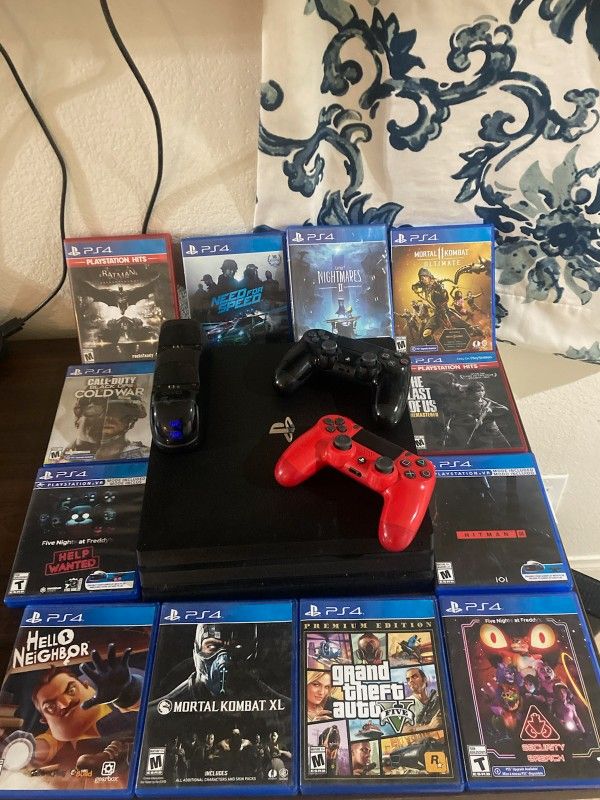 PS4 Pro.... Everything Included 