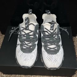 Navy blue & white nikes