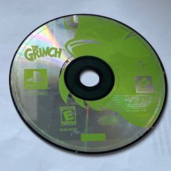 The Grinch (Sony PlayStation 1 PS1, 2000) Disc Only Tested