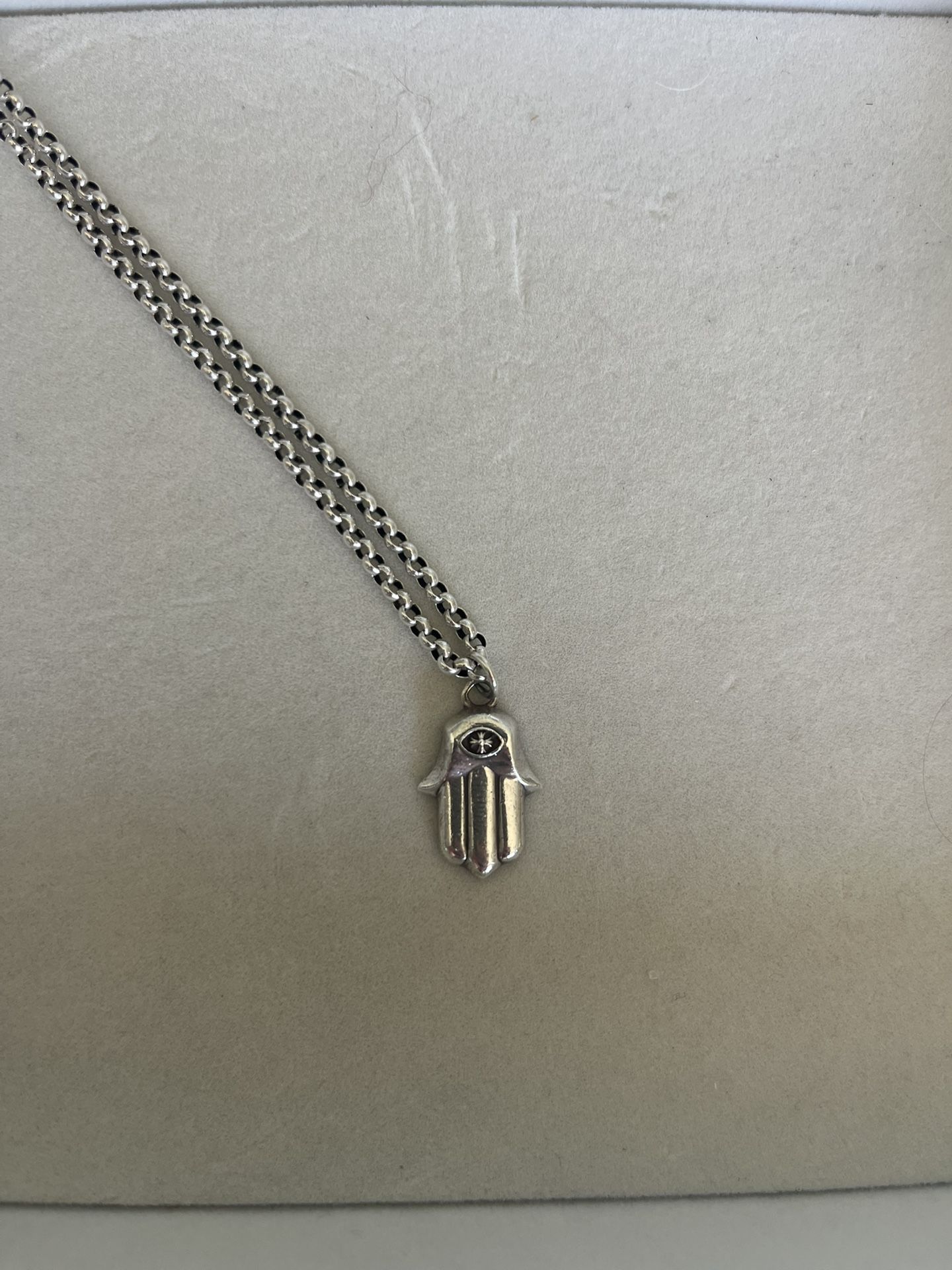 Chrome Hearts Hamsa Pendant