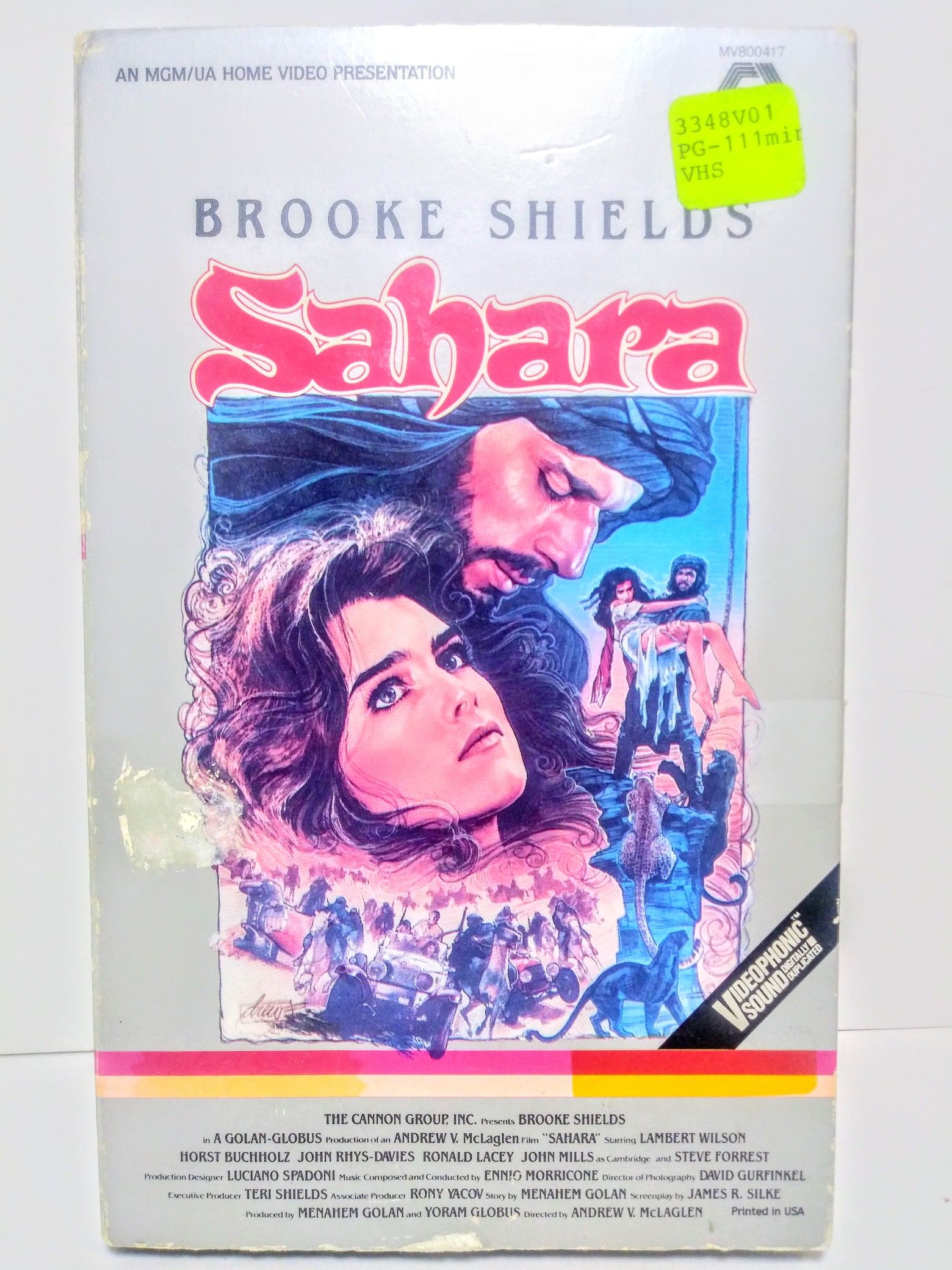 Sahara Big Box VHS