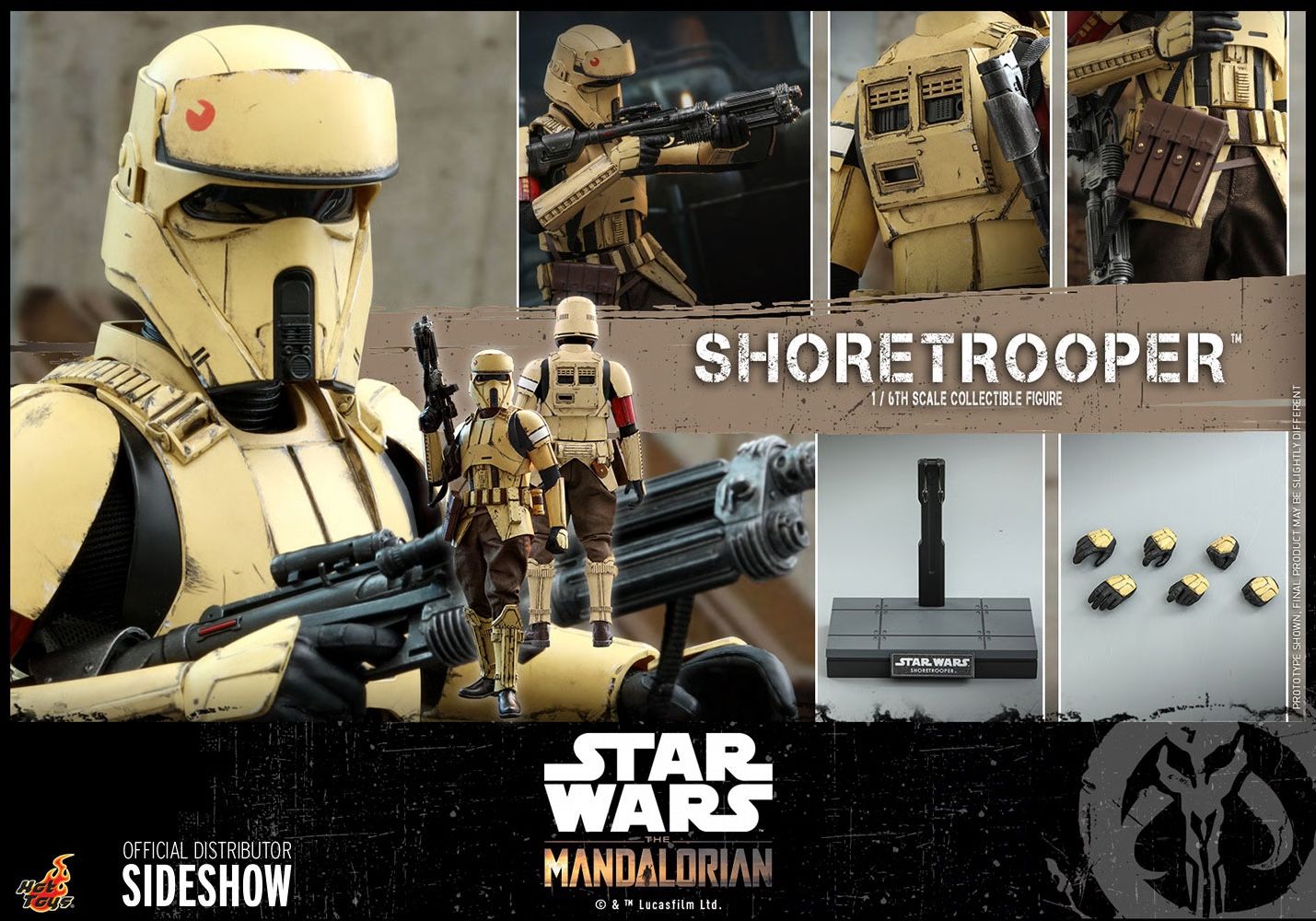 Hot Toys Star Wars Rogue One Shoretrooper Marvel Dc 1/6 Scale