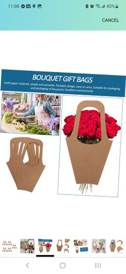 Flower Boquet Bags