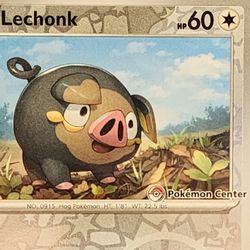 Pokemon - Lechonk Pokemon Center Exclusive 