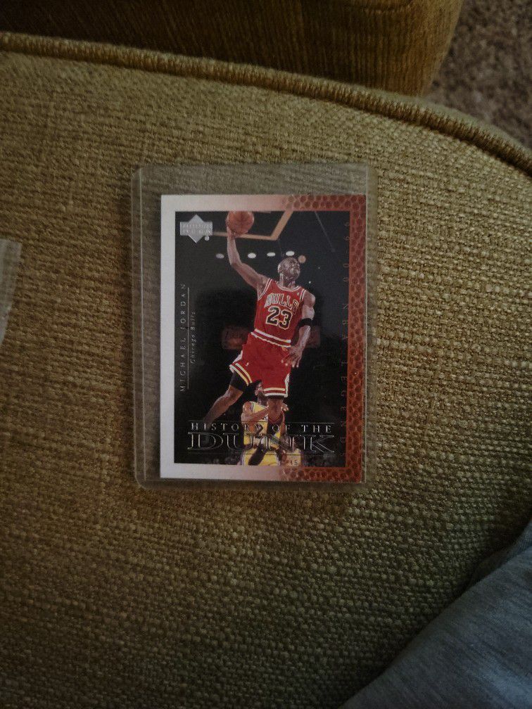 Michael Jordan 1 Upper Deck History Of The Dunk  #67