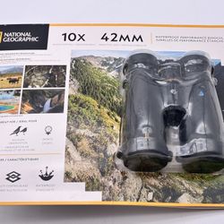 National Geographic 10x42 Waterproof Binoculars Roof Prism Multi-Coated Glass