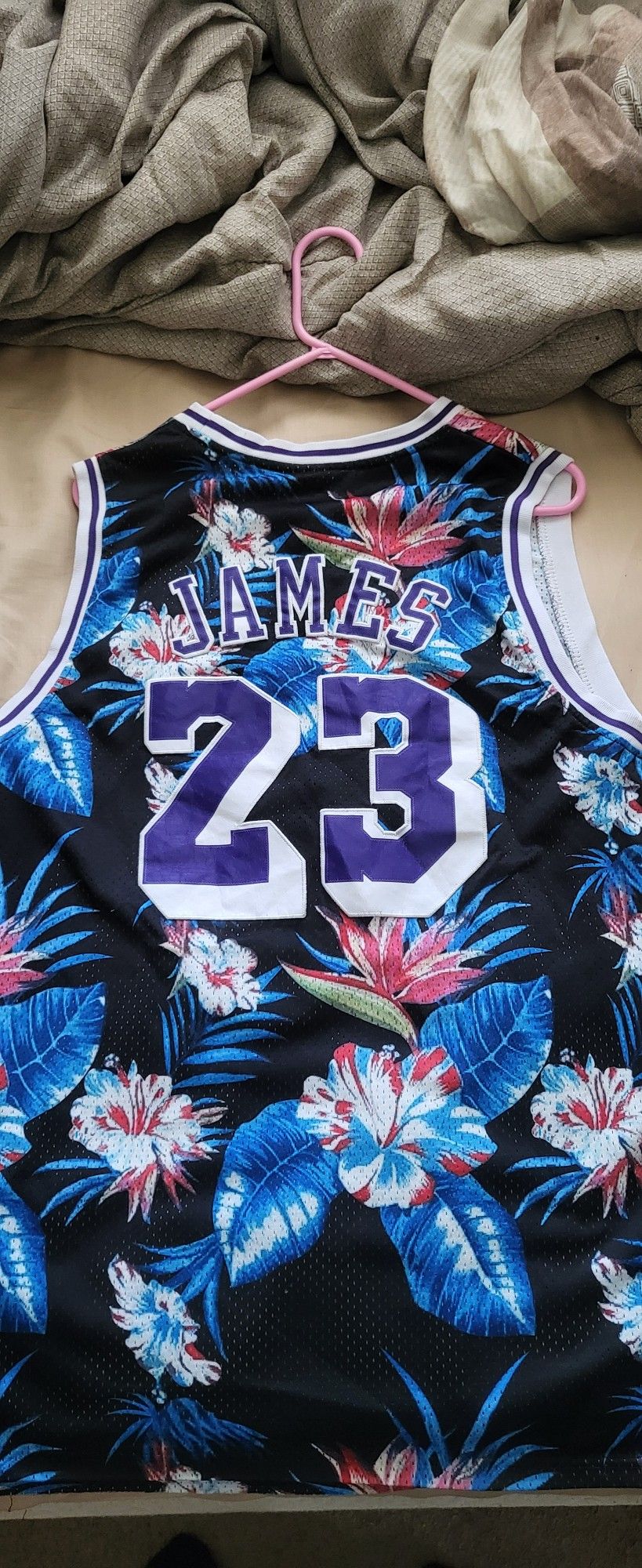 Mitchell & Ness Floral Lebron James jersey *rare