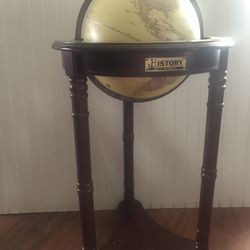 Vintage History Channel Globe