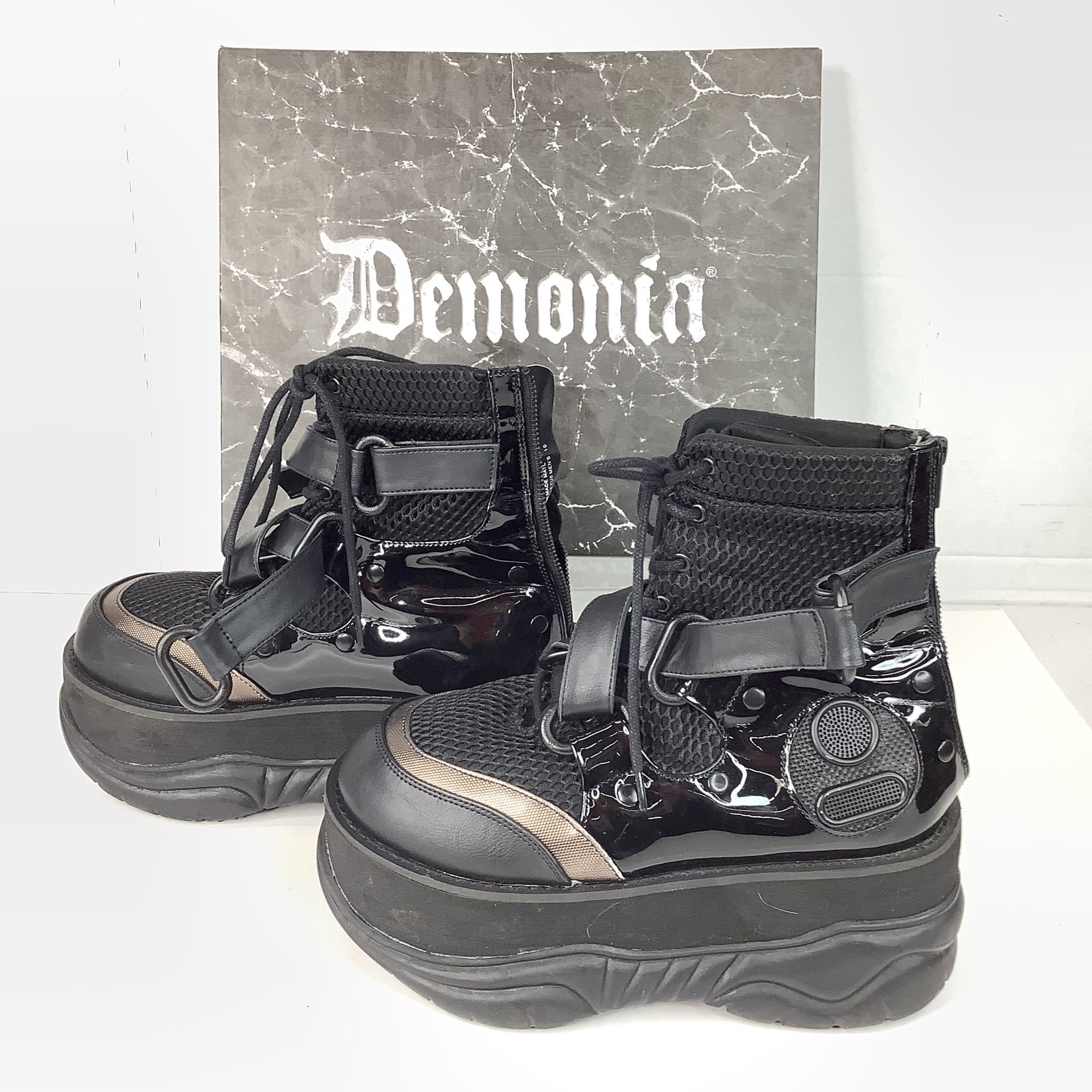 Demonia Neptune 126 Women’s Size 10 Cyber Boots