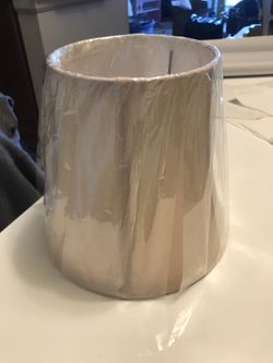 $5 Girls light pink lamp shade