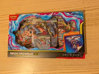 NEW Pokémon Mega Greninja ex Premium Collection – Sealed