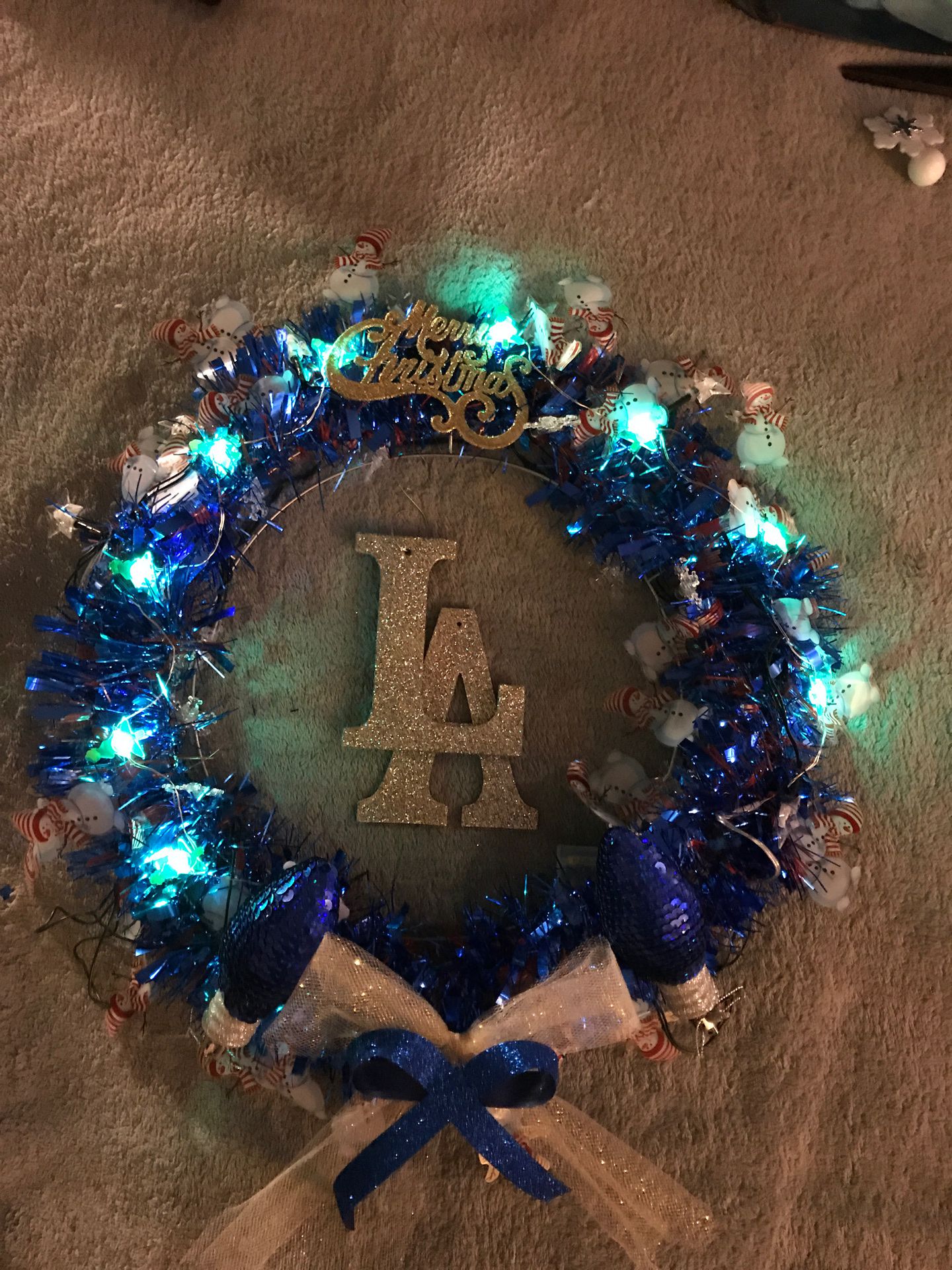LA Christmas wreaths